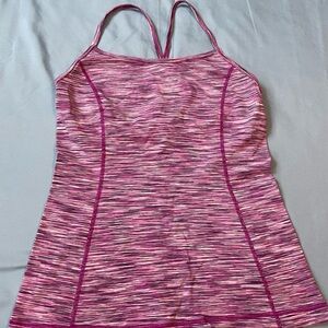 Under Armour purple Striped Tank Top